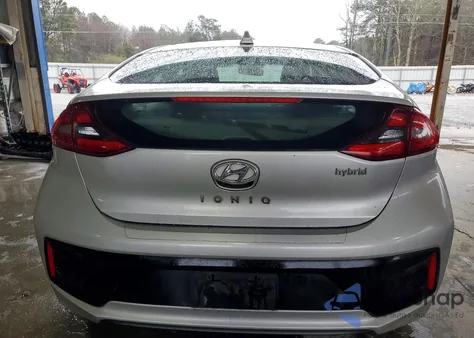 2017 Hyundai Ioniq Sel z USA, uszkodzony, nr VIN KMHC75LC3HU052220